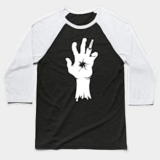 zombie hand - white vintage Baseball T-Shirt